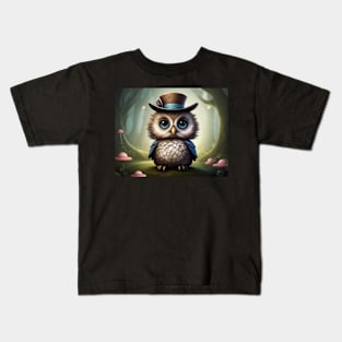 The Dapper Owl Kids T-Shirt